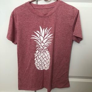 pink pineapple shirt